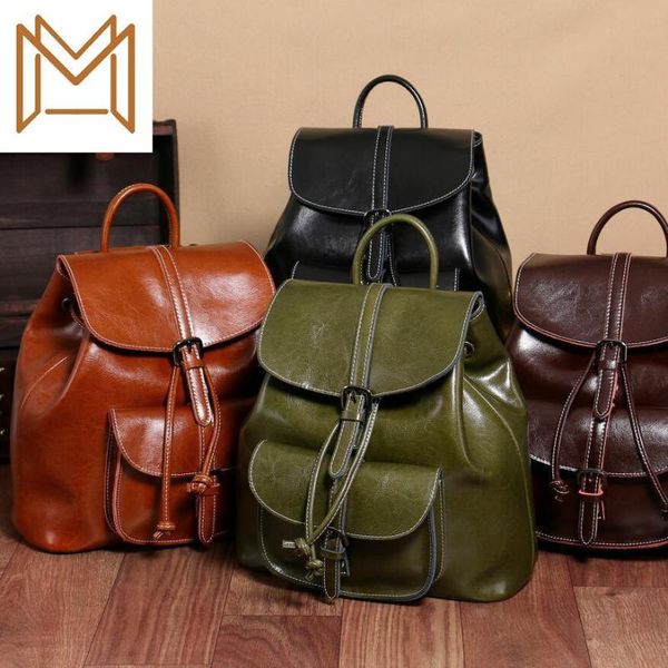 2019 wax oil cowhide pocket both shoulders package renovate bucket genuine leather woman package
2019 wax oil cowhide pocket both shoulders package renovate bucket genuine leather woman package