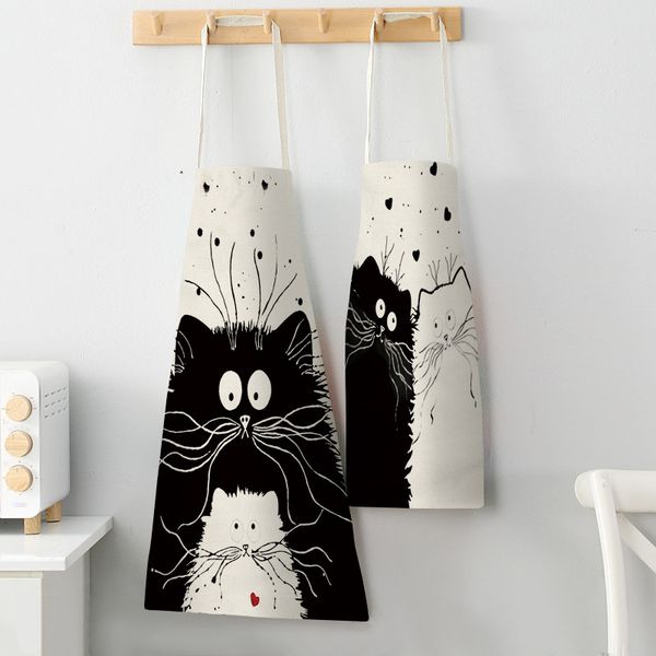 cotton linen kitchen apron funny cat printed sleeveless aprons for men women home cleaning tools easy cleaning apron
cotton linen kitchen apron funny cat printed sleeveless aprons for men women home cleaning tools easy cleaning apron