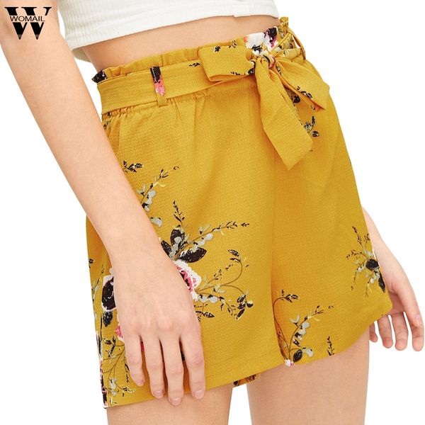 womail shorts 1pc women's short fashion summer floral print bow bandage casual trouser short shorts beach 2019 may28, White;black
womail shorts 1pc women's short fashion summer floral print bow bandage casual trouser short shorts beach 2019 may28, White;black
