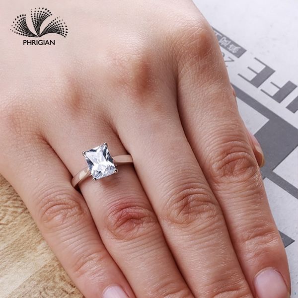 sona not fake fine engraving ring s925 sterling silver diamond solitaire ring original design 925 4 claws emerald cut j190704, Slivery;golden
sona not fake fine engraving ring s925 sterling silver diamond solitaire ring original design 925 4 claws emerald cut j190704, Slivery;golden