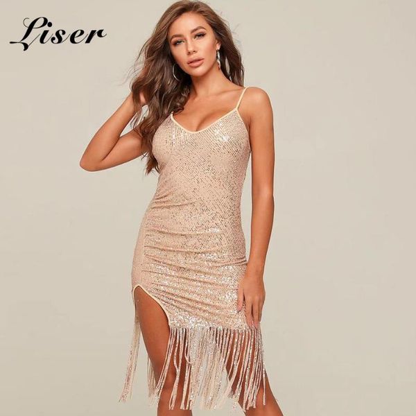 liser 2020 new summer women dress strapless sequined tassel dress bodycon elegant club celebrity party dresses vestidos, Black;gray
liser 2020 new summer women dress strapless sequined tassel dress bodycon elegant club celebrity party dresses vestidos, Black;gray