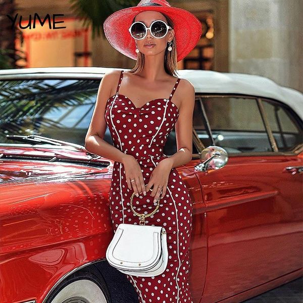 women dress 2020 fashion off shoulder polka dot midi dress sleeveless backless elegant party club summer bodycon, Black;gray
women dress 2020 fashion off shoulder polka dot midi dress sleeveless backless elegant party club summer bodycon, Black;gray
