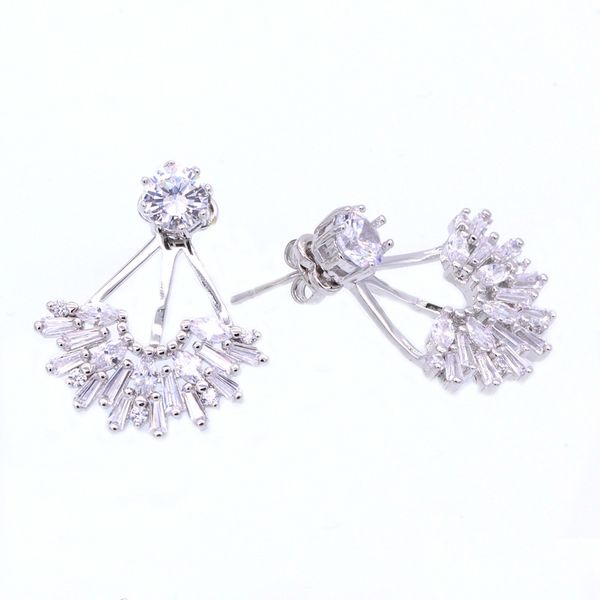 fashion-luxurious long earrings for women bridal sector sparkling zircons rhinestones stud earrings wedding accessories jewelry, Golden;silver
fashion-luxurious long earrings for women bridal sector sparkling zircons rhinestones stud earrings wedding accessories jewelry, Golden;silver