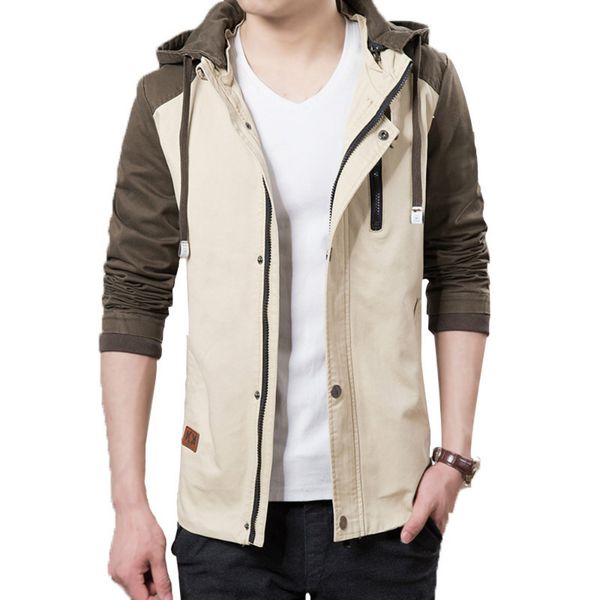 mens fashion winter jackets casual men slim hooded jacket fashion lapel neck panelled men streetwear clothing size m-3xl, Black;brown
mens fashion winter jackets casual men slim hooded jacket fashion lapel neck panelled men streetwear clothing size m-3xl, Black;brown