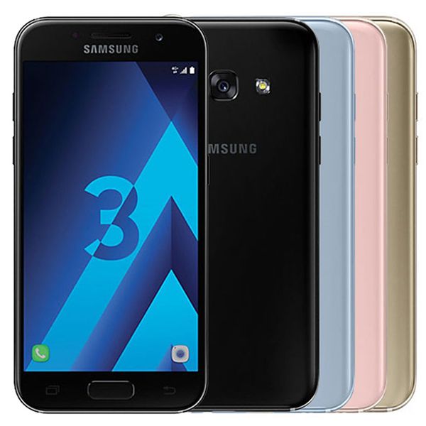 

refurbished original samsung galaxy a3 2017 a320f 4.7 inch octa core 2gb ram 16gb rom 13mp 4g lte smart cell phone dhl 1pcs