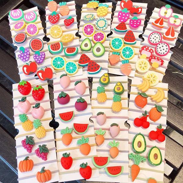 10pcs cartoon fruit/flowers elast hair bands summer hair accessories baby styling tools rope rubber band headwear, Slivery;white
10pcs cartoon fruit/flowers elast hair bands summer hair accessories baby styling tools rope rubber band headwear, Slivery;white