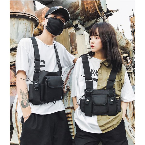 chest bag street clothing belt multi-function designer fannypack multi-pocket shoulder strap nylon vest bag harness neutral
chest bag street clothing belt multi-function designer fannypack multi-pocket shoulder strap nylon vest bag harness neutral