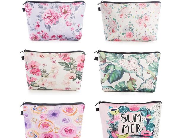 dhl 50pcs cosmetic bag women polyester floral printing large capacity solid protable clutch bag
dhl 50pcs cosmetic bag women polyester floral printing large capacity solid protable clutch bag