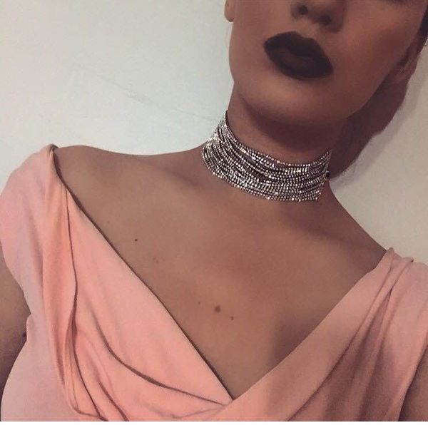 2017 europe and the united states retro fashion multi-layer imitation necklace neck j neck necklace, Silver
2017 europe and the united states retro fashion multi-layer imitation necklace neck j neck necklace, Silver