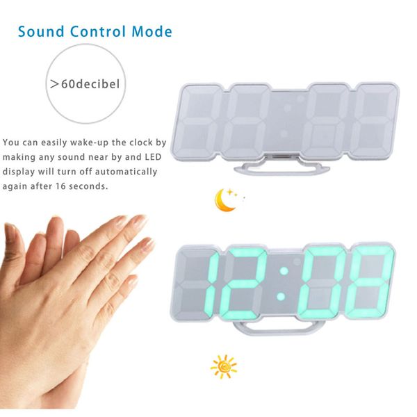 3d wireless remote digital wall alarm clock,115 color variations of led digital, voice control mode,controller
3d wireless remote digital wall alarm clock,115 color variations of led digital, voice control mode,controller
