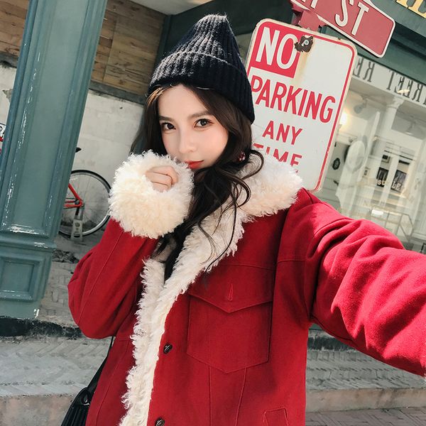 winter jacket women real lamb fur coat thick warm parka korean style short outwear pockets overcoat long sleeve womens clothing, Black
winter jacket women real lamb fur coat thick warm parka korean style short outwear pockets overcoat long sleeve womens clothing, Black