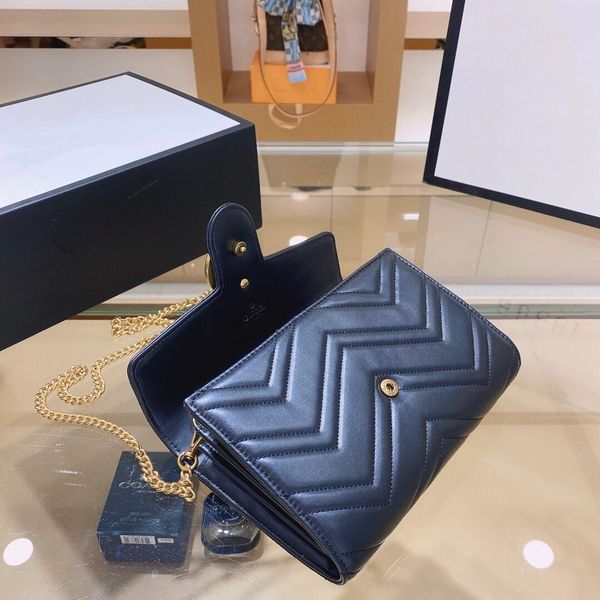 2020 designer luxury handbags purses wallets summer chain crossbody bag women card holder shoulder bags small messenger bag with gift box, Black
2020 designer luxury handbags purses wallets summer chain crossbody bag women card holder shoulder bags small messenger bag with gift box, Black
