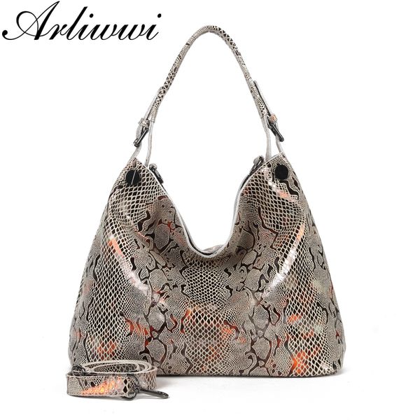 arliwwi female genuine leather shoulder bags new serpentine pattern embossed shiny cross body real cow leather handbags women
arliwwi female genuine leather shoulder bags new serpentine pattern embossed shiny cross body real cow leather handbags women
