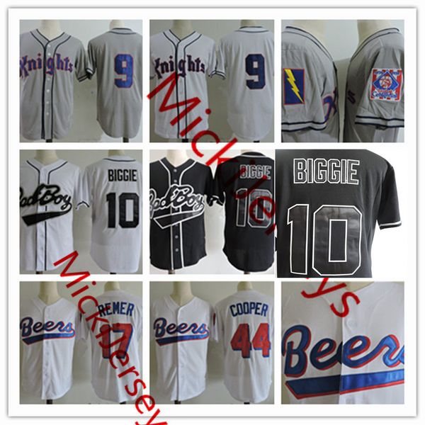 #9 ROY HOBBS NEW YORK KNIGHTS THE NATURAL Baseball Jersey Doug Remer Joe Cooper BASEketball Beers Jersey 10 Biggie Bad Boy BASEBALL JERSEY
#9 ROY HOBBS NEW YORK KNIGHTS THE NATURAL Baseball Jersey Doug Remer Joe Cooper BASEketball Beers Jersey 10 Biggie Bad Boy BASEBALL JERSEY