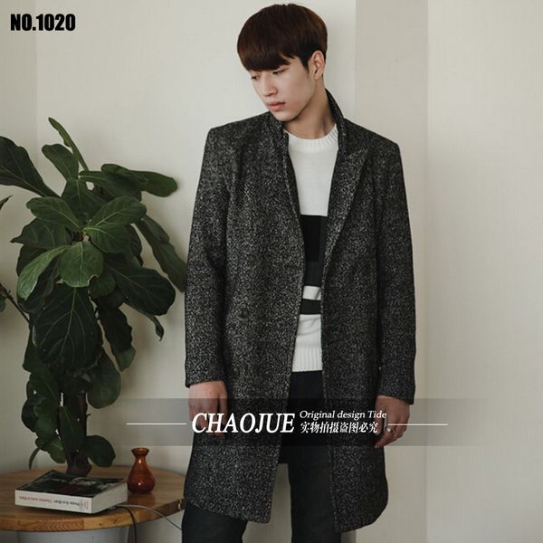 autumn winter loose woolen trench coat new men's long wool coat plus size cotton-padded overcoat s-5xl ing, Black
autumn winter loose woolen trench coat new men's long wool coat plus size cotton-padded overcoat s-5xl ing, Black