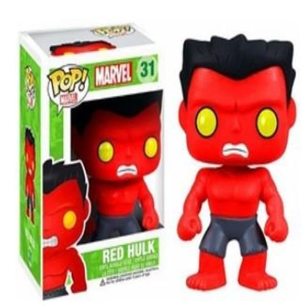 funko pop marvel comics avengers red hulk bobble head vinyl action figure with box #31 toy gift for kids
funko pop marvel comics avengers red hulk bobble head vinyl action figure with box #31 toy gift for kids