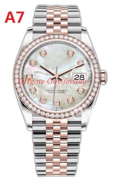 luxury watch automatic movement 36mm diamond 126281 126281rbr 126231 pink dial stainless steel jubliee bracelet gift wristwatches with box, Slivery;brown
luxury watch automatic movement 36mm diamond 126281 126281rbr 126231 pink dial stainless steel jubliee bracelet gift wristwatches with box, Slivery;brown