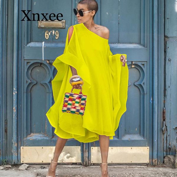 casual dresses women autumn high street chiffon dress off shoulder batwing sleeve loose knee-length tunic elegant party vestidos, Black;gray
casual dresses women autumn high street chiffon dress off shoulder batwing sleeve loose knee-length tunic elegant party vestidos, Black;gray