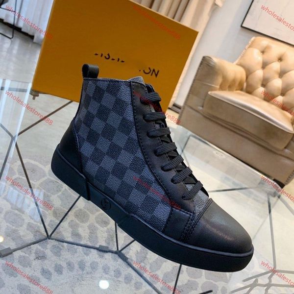 xshfbcl 2020 new mens high leather ankle sneaker boots,mens ace high sneakers speed trainers light rubber sole casual shoes, Black;red
xshfbcl 2020 new mens high leather ankle sneaker boots,mens ace high sneakers speed trainers light rubber sole casual shoes, Black;red