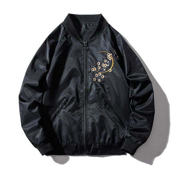 bomber autumn new spring men women dragon embroidery casual slim patchwork windbreaker jacket male outwear zipper, Black;brown
bomber autumn new spring men women dragon embroidery casual slim patchwork windbreaker jacket male outwear zipper, Black;brown