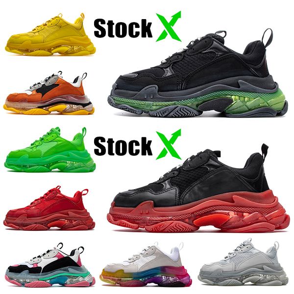 luxury black vlot red triple s crystal bottoms mens womens designer casual shoes paris 17fw sneakers vintage dad platform clearsole trainers
luxury black vlot red triple s crystal bottoms mens womens designer casual shoes paris 17fw sneakers vintage dad platform clearsole trainers
