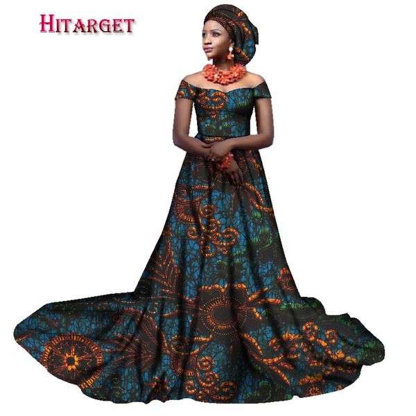 hitarget 2019 new african bazin riche wedding dresses for women slash neck ladies african dashiki long dresses clothing wy2380, Red
hitarget 2019 new african bazin riche wedding dresses for women slash neck ladies african dashiki long dresses clothing wy2380, Red