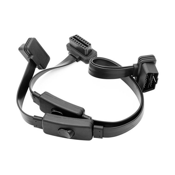 carprie car scanner new 1 in 2 converted 16pin obd2 flat extension cable with switch connected cable dropship 19a19
carprie car scanner new 1 in 2 converted 16pin obd2 flat extension cable with switch connected cable dropship 19a19