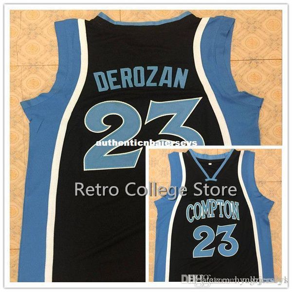 #23 demar derozan compton high school jersey retro stitched sewn customize any name number xs-6xl vest jerseys ncaa, Black;blue
#23 demar derozan compton high school jersey retro stitched sewn customize any name number xs-6xl vest jerseys ncaa, Black;blue
