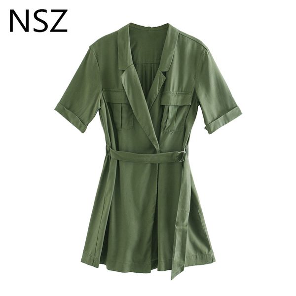 casual dresses nsz women armygreen summer cotton mini short dress with belt notched collar button vestido 2021, Black;gray
casual dresses nsz women armygreen summer cotton mini short dress with belt notched collar button vestido 2021, Black;gray
