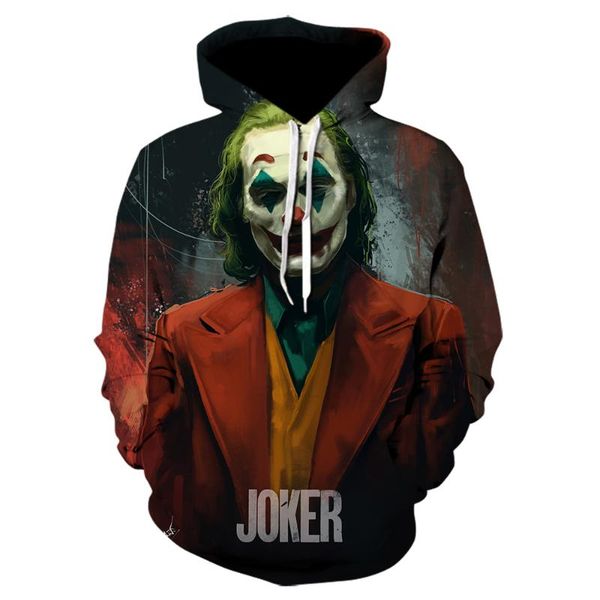 horror movie it clown 3d print hoodie fashion sweatshirt men oversized pullover hip hop streetwear joker hoodies sweatshirt, Black
horror movie it clown 3d print hoodie fashion sweatshirt men oversized pullover hip hop streetwear joker hoodies sweatshirt, Black