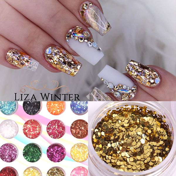 24 colors/set nail glitter powder holographics nail powder colorful sequins glitter art decoration, Silver;gold
24 colors/set nail glitter powder holographics nail powder colorful sequins glitter art decoration, Silver;gold