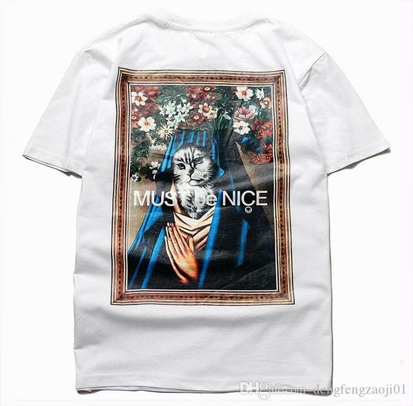 summer street cat pocket t-shirt summer sports casual shirt men and women ripndip madonna cat skateboard short-sleeved t-shirt, White;black
summer street cat pocket t-shirt summer sports casual shirt men and women ripndip madonna cat skateboard short-sleeved t-shirt, White;black
