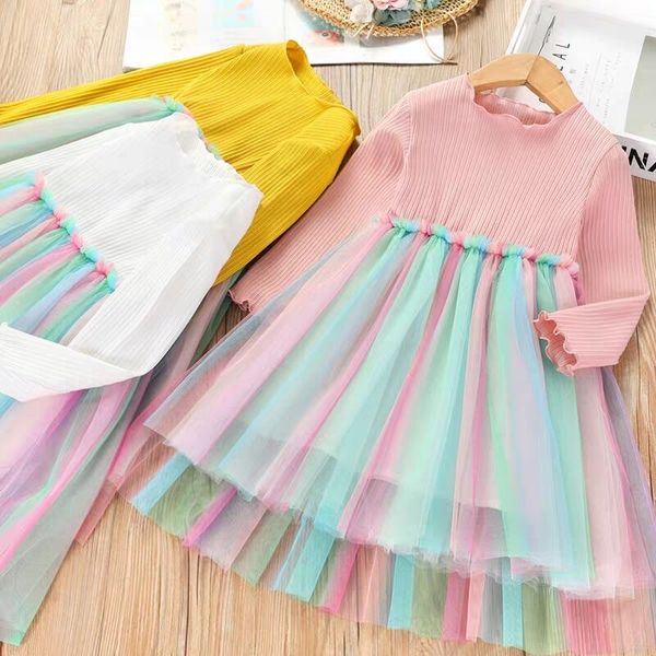 2020 toddler rainbow dress fake jumper sling dress for kids girls colorful tutu dress princess spring costume, Red;yellow
2020 toddler rainbow dress fake jumper sling dress for kids girls colorful tutu dress princess spring costume, Red;yellow