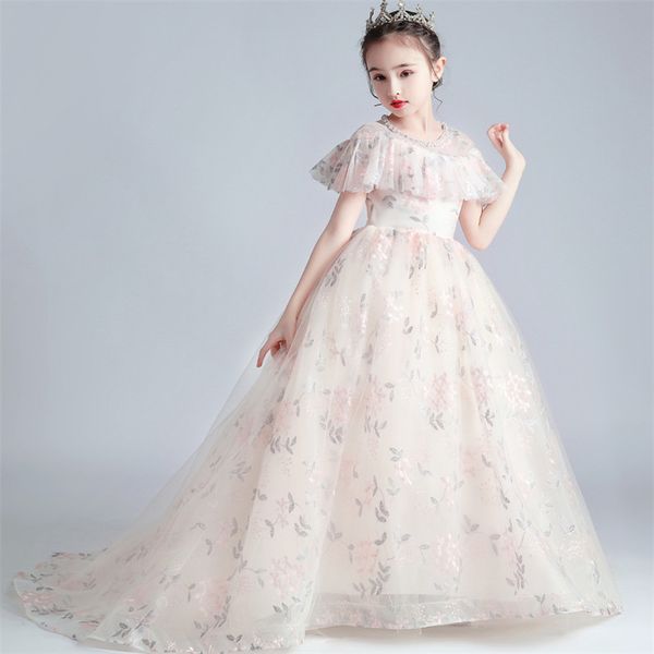 model shows children catwalk performance piano costumes princess long tail mesh dress 3~14t girls kids birthday evening dresses, Red;yellow
model shows children catwalk performance piano costumes princess long tail mesh dress 3~14t girls kids birthday evening dresses, Red;yellow