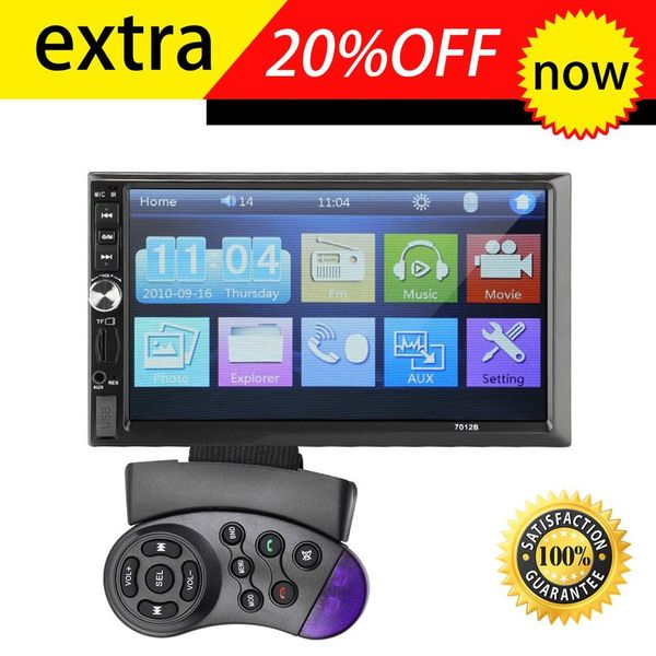 7012b 7" inch double 2din car mp5 player bt touch screen stereo radio multimedia player mp5 with direction control car dvd
7012b 7" inch double 2din car mp5 player bt touch screen stereo radio multimedia player mp5 with direction control car dvd