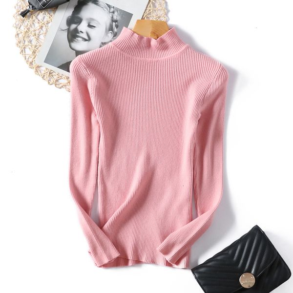 yocalor 2019 warm women solid knitted turtleneck sweater and pullover autumn winter slim basic soft womens clothing, Black 
yocalor 2019 warm women solid knitted turtleneck sweater and pullover autumn winter slim basic soft womens clothing, Black