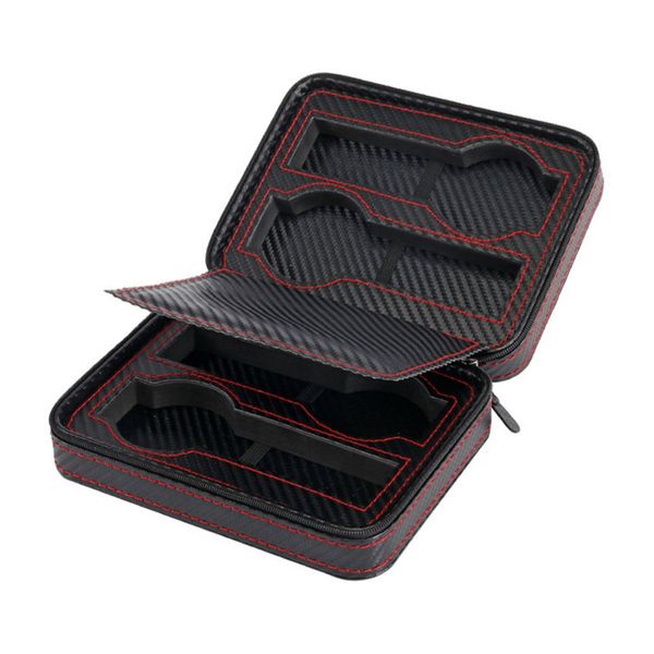 4 slots carbon fibre watch box bag display zipper case display storage portable travel holder case portable leather organizer, Black;blue
4 slots carbon fibre watch box bag display zipper case display storage portable travel holder case portable leather organizer, Black;blue