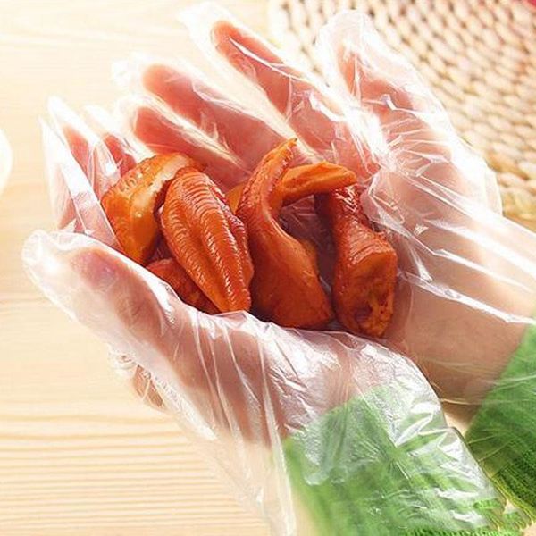 100 pieces food plastic gloves disposable transparent gloves hands protective home kitchen gloves
100 pieces food plastic gloves disposable transparent gloves hands protective home kitchen gloves