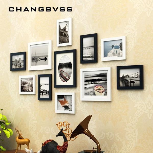classical 11pcs set black & white frame for wall decoration,wooden p frame for home decor,creative picture combination
classical 11pcs set black & white frame for wall decoration,wooden p frame for home decor,creative picture combination