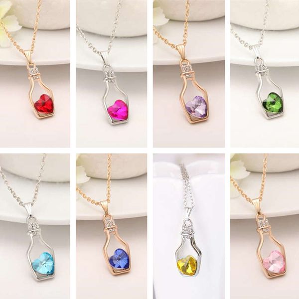 women's wishing bottle necklace. love drift bottle clavicle chain djn51 mix order pendant necklaces jewelry, Silver
women's wishing bottle necklace. love drift bottle clavicle chain djn51 mix order pendant necklaces jewelry, Silver