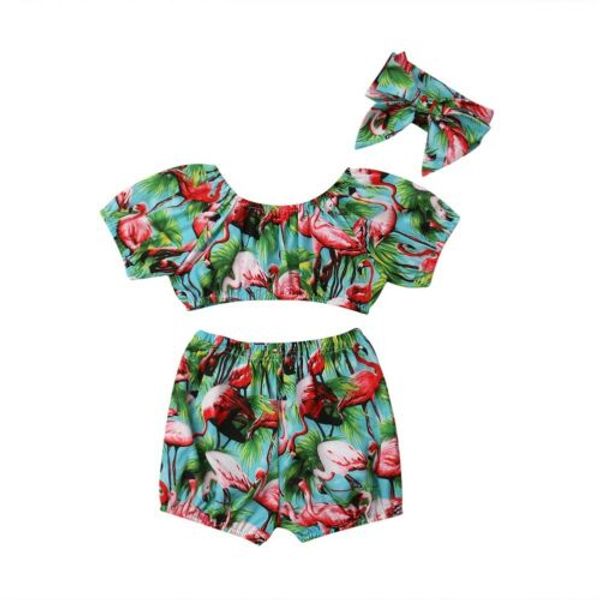новорожденный ребенок нагрудники девочка дети дети printing flamingo пояса красочные одежды плеча топы шорты повязка 3шт outfit set, White
новорожденный ребенок нагрудники девочка дети дети printing flamingo пояса красочные одежды плеча топы шорты повязка 3шт outfit set, White