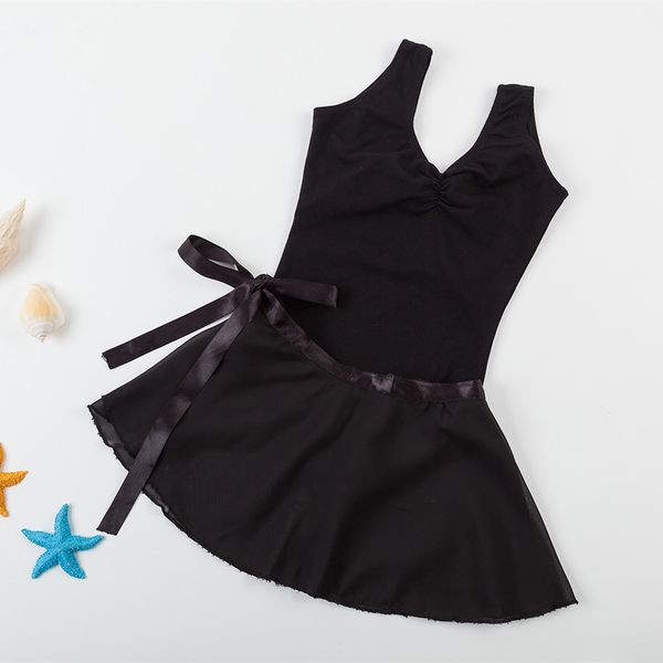 chiffon ballet skirts wrap dress children girl dance clothing kids costumes for girls dancewear gymnastics leotard sleeveless, Black;red
chiffon ballet skirts wrap dress children girl dance clothing kids costumes for girls dancewear gymnastics leotard sleeveless, Black;red