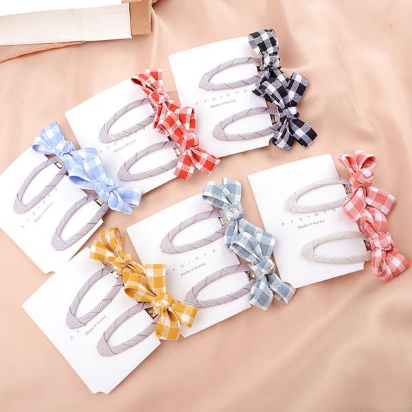2pcs/set cute grid plaid cloth bow hair clip headband bb clip for girls kids handmade boutique mini hairpin hair accessories, Slivery;white
2pcs/set cute grid plaid cloth bow hair clip headband bb clip for girls kids handmade boutique mini hairpin hair accessories, Slivery;white