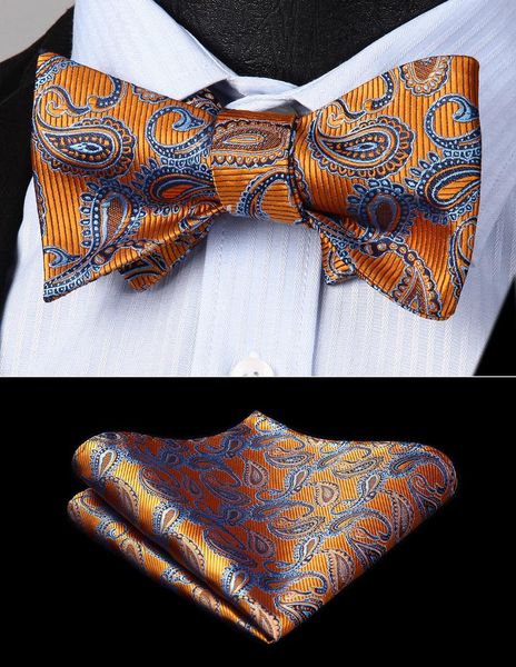 self bow tie handkerchief set party wedding bow tie orange paisley mens classic woven silk pocket square set bp840ns, Blue;purple
self bow tie handkerchief set party wedding bow tie orange paisley mens classic woven silk pocket square set bp840ns, Blue;purple