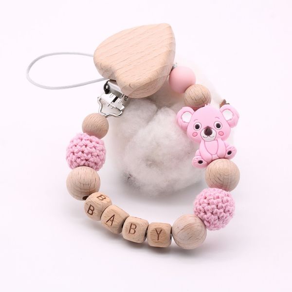 5pcs cute cartoon mini koala silicone beads baby safety food grade silicone teether diy pacifier clips chain accessories
5pcs cute cartoon mini koala silicone beads baby safety food grade silicone teether diy pacifier clips chain accessories
