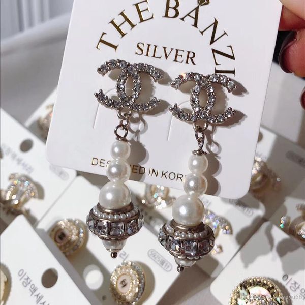 2019 est style rhinestone alloy jewelry fashion earrings jewelry luxury earrings mother's day gift, Silver
2019 est style rhinestone alloy jewelry fashion earrings jewelry luxury earrings mother's day gift, Silver