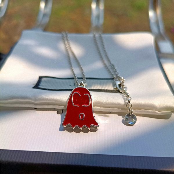 s925 sterling silver red pink epoxy enamel elf necklace silver men and women couple skull pendant clavicle chain ghost necklace
s925 sterling silver red pink epoxy enamel elf necklace silver men and women couple skull pendant clavicle chain ghost necklace