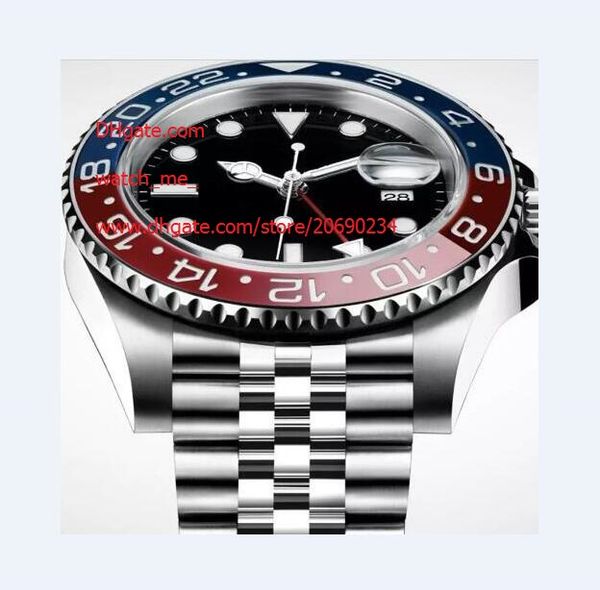 luxury watch + original box 40mm gmt 126710 126710blro red blue asia 2813 movement automatic mens men's watch watches, Slivery;brown
luxury watch + original box 40mm gmt 126710 126710blro red blue asia 2813 movement automatic mens men's watch watches, Slivery;brown