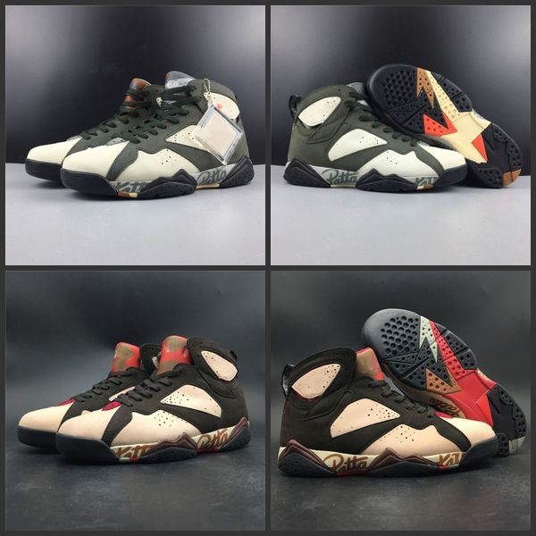 limited edition mens basketball shoes patt x 7s basketball shoes multi-color stitching latest designer fashion street sneaker size 7-13
limited edition mens basketball shoes patt x 7s basketball shoes multi-color stitching latest designer fashion street sneaker size 7-13