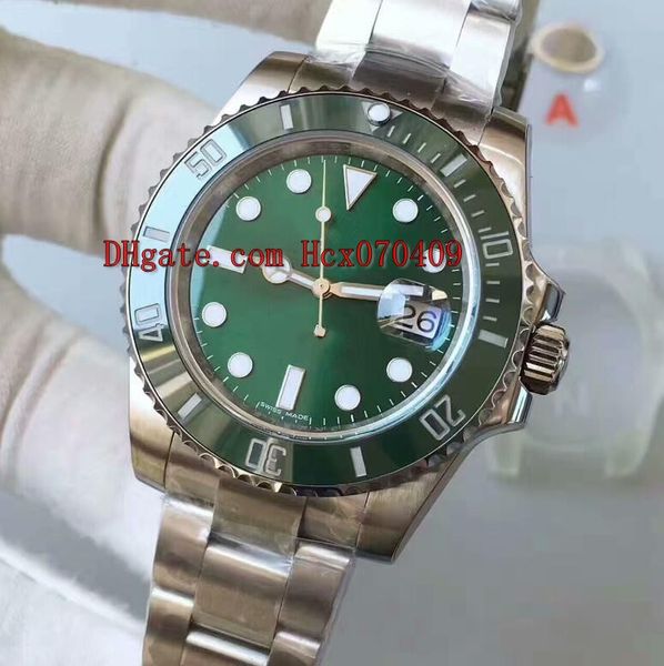 version 904l steel 40mm green dial ceramic bezel 116610 116610ln 116610lv eta 3135 movement automatic mens watch men's watches, Slivery;brown 
version 904l steel 40mm green dial ceramic bezel 116610 116610ln 116610lv eta 3135 movement automatic mens watch men's watches, Slivery;brown